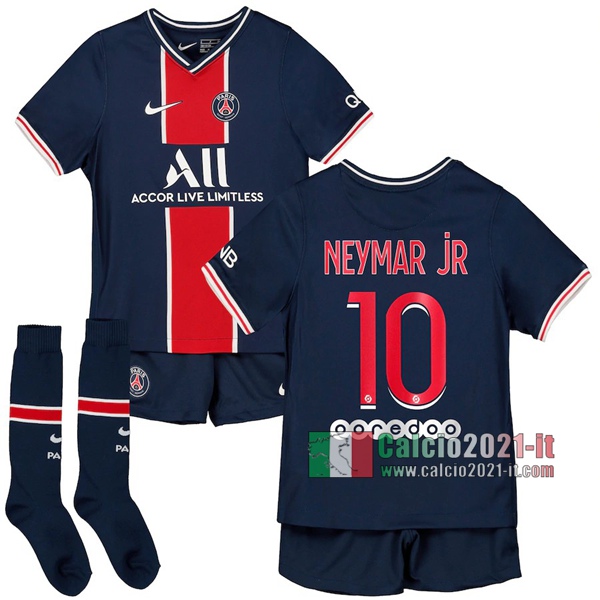Calcio2021-It: Sito Nuova Prima Maglia Psg Paris Saint Germain Neymar Jr #10 Bambino 2020-2021